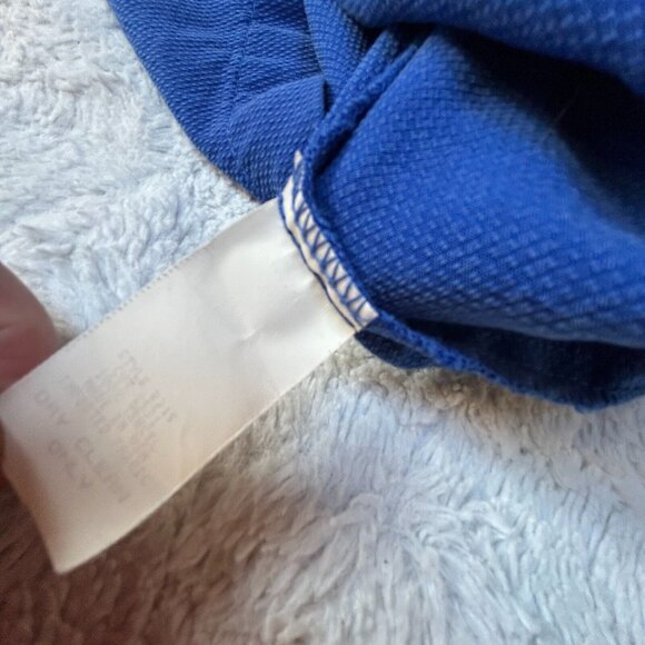 Bets by Canvasbacks Drop Shoulder Tencel Top Womens Medium Blue Relaxed Fit - Picture 8 of 8